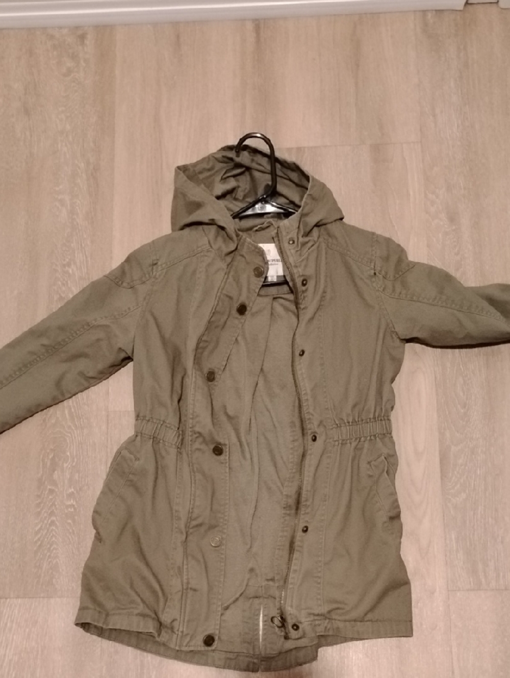 Urban Republic Olive Utility Hooded Jacket